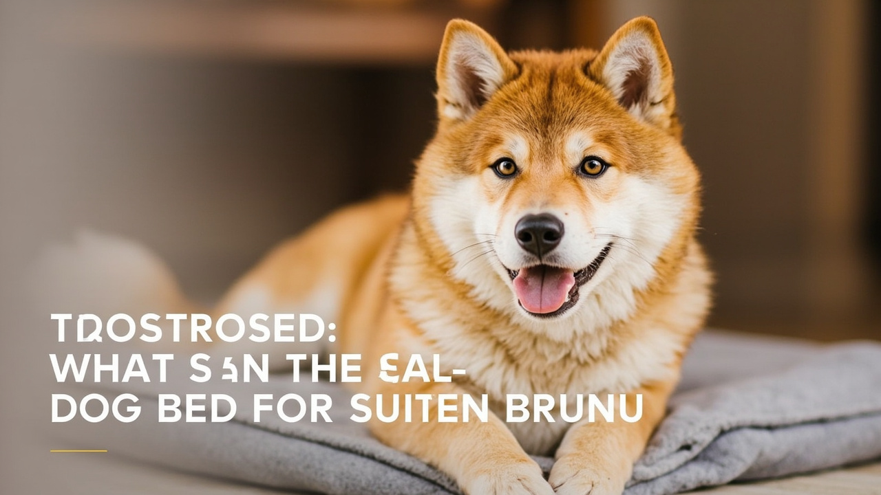 Best Dog Bed for a Shiba Inu: Complete Buyer's Guide