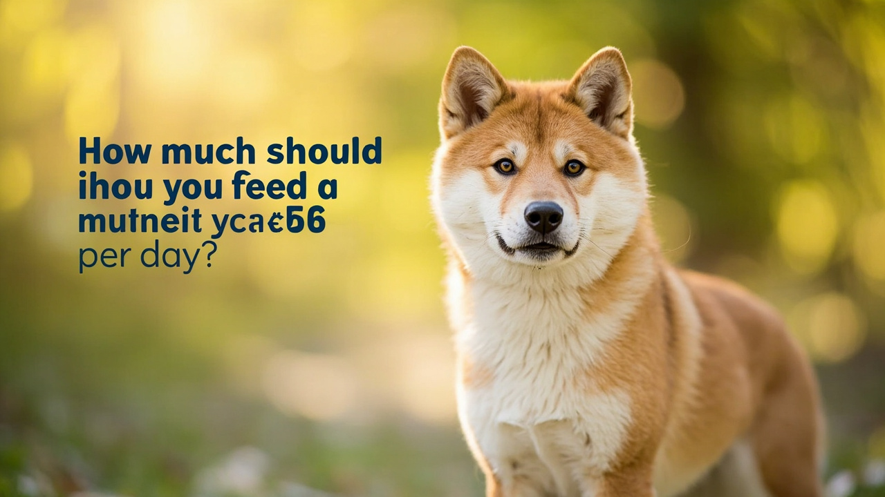 How Much Should You Feed a Shiba Inu Per Day? (Complete Guide)