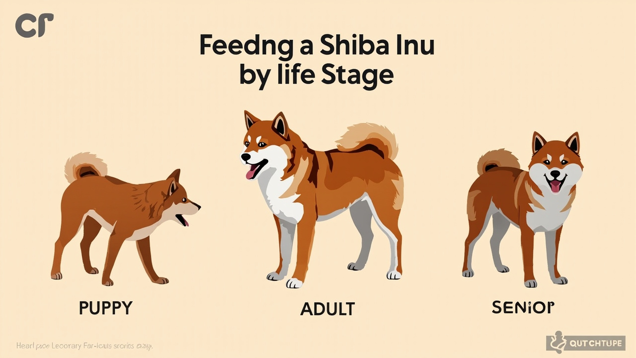 Feeding a Shiba Inu by Life Stage: Puppy, Adult, and Senior