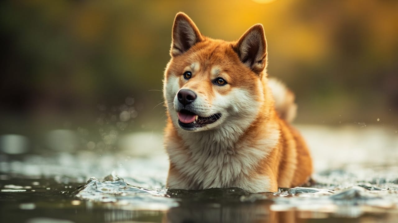 Kan Shiba Inu lide vand, og kan de svømme? Det ærlige svar