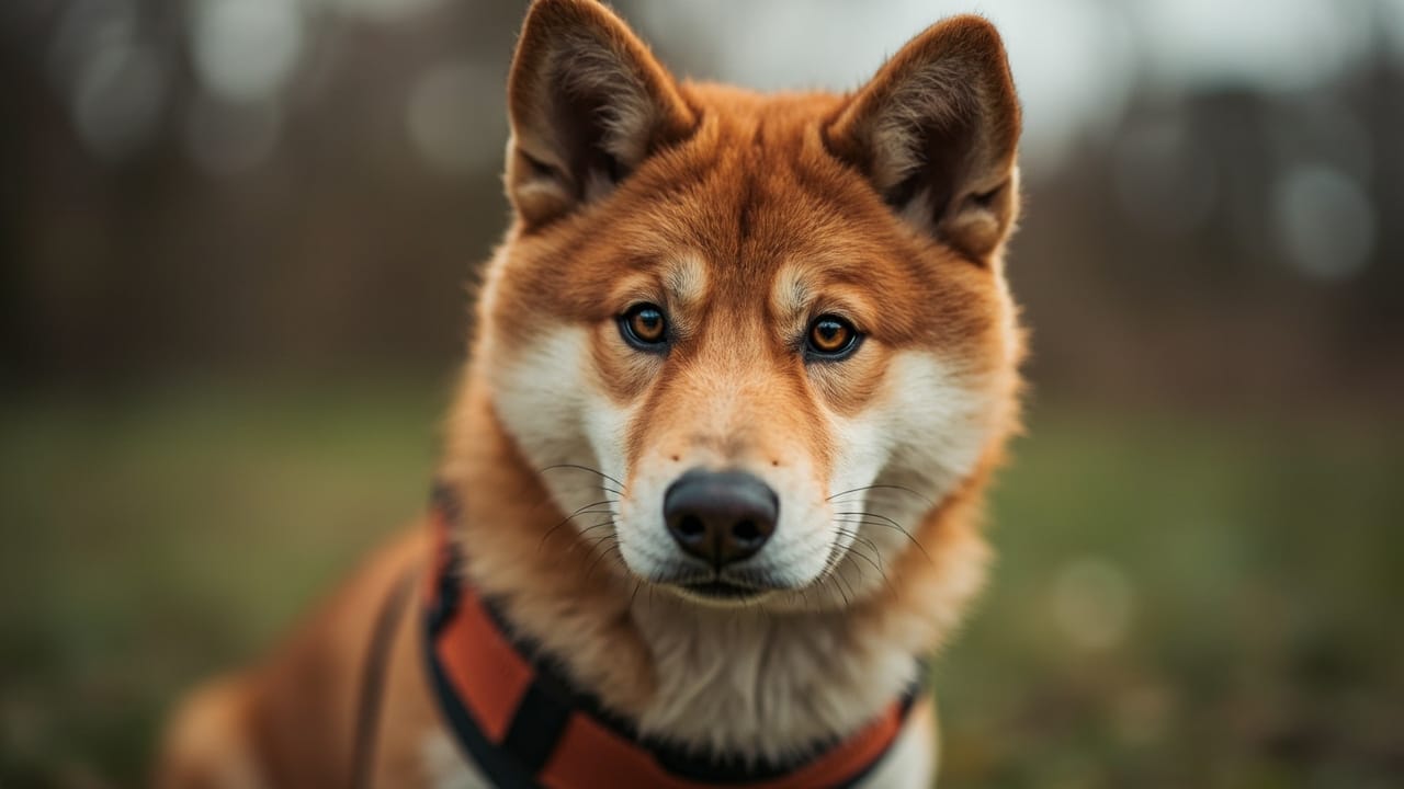 Sådan lærer du en Shiba Inu at træde roligt ind i en sele
