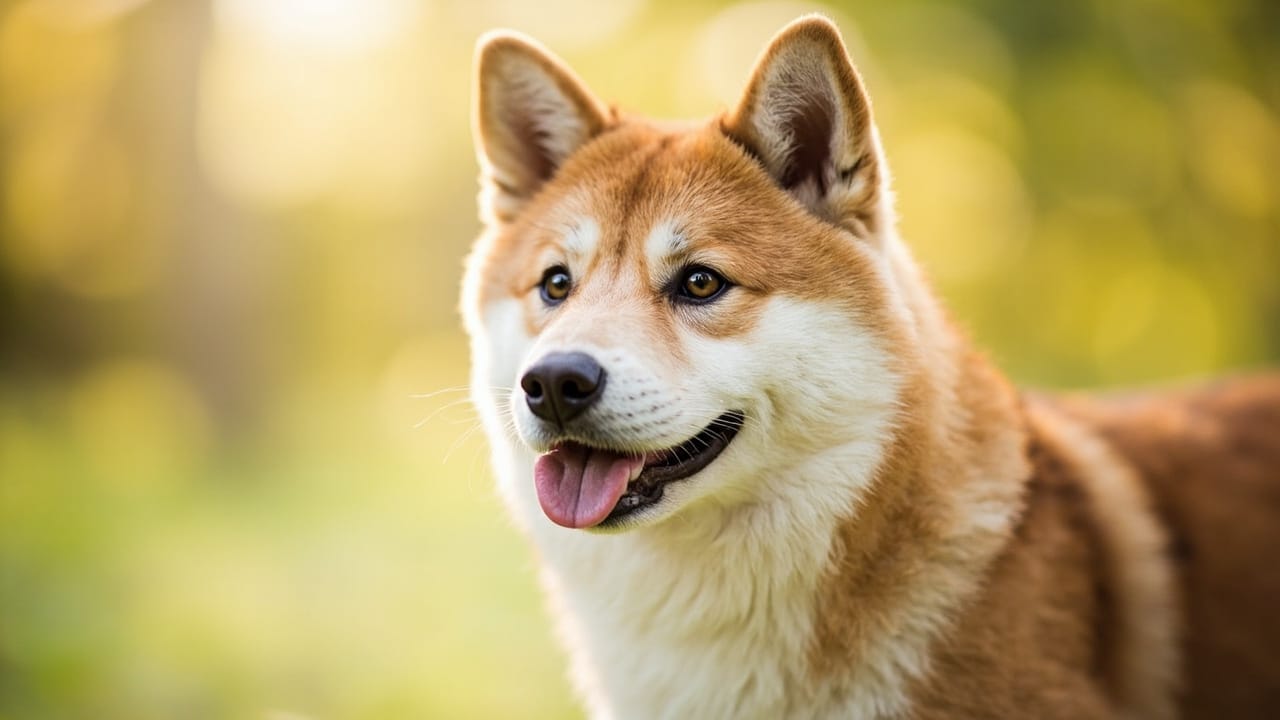 Daglig pleje, motion og pelspleje for Mame Shiba