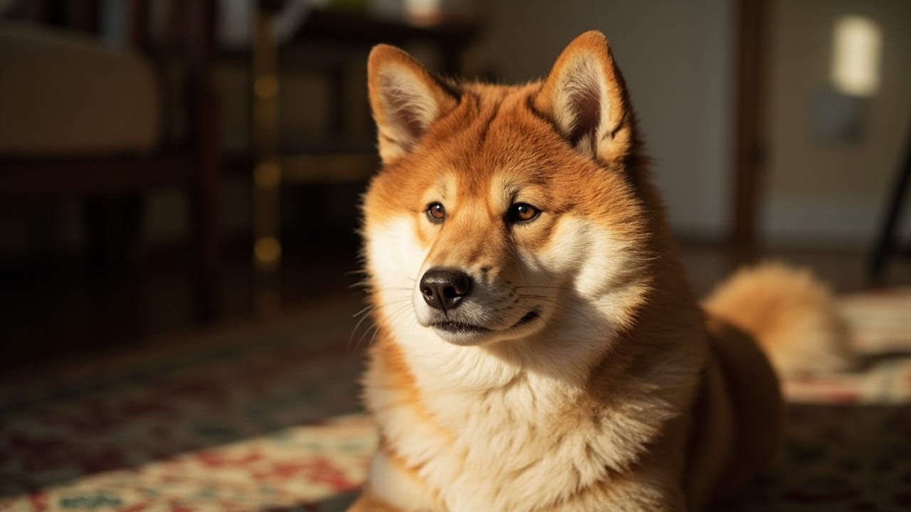Hvor længe kan en Shiba Inu efterlades alene hjemme?