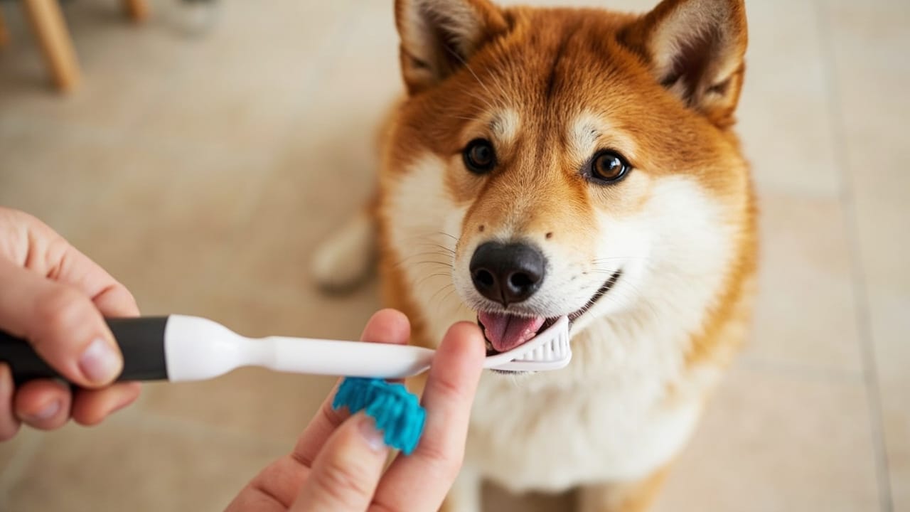 Børstning af din Shiba Inus tænder: En komplet guide