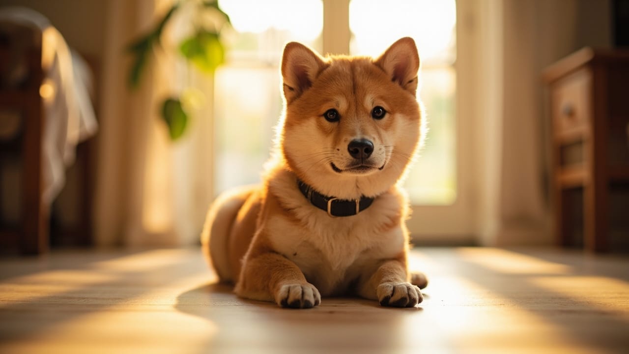 Shiba Inu der skraber sig på gulvet: Årsager og hvad du skal gøre