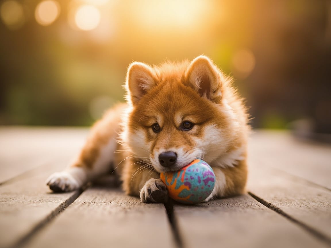 Red Shiba Inu Puppy — Akemi